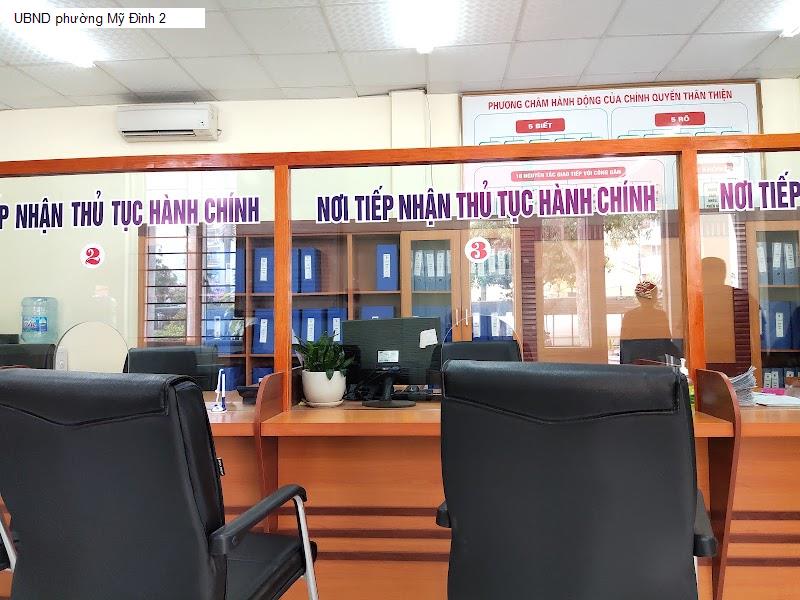 UBND phường Mỹ Đình 2