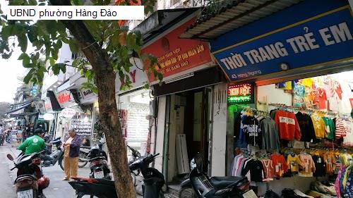 UBND phường Hàng Đào