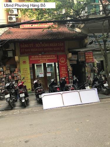 Ubnd Phường Hàng Bồ