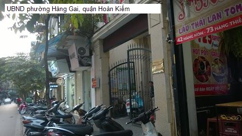 UBND phường Hàng Gai, quận Hoàn Kiếm
