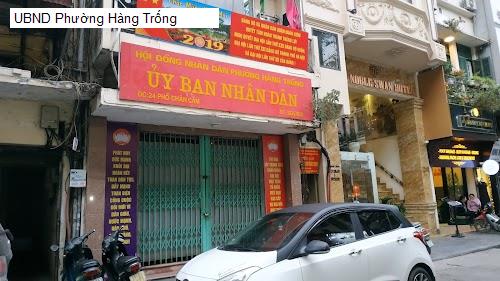 UBND Phường Hàng Trống