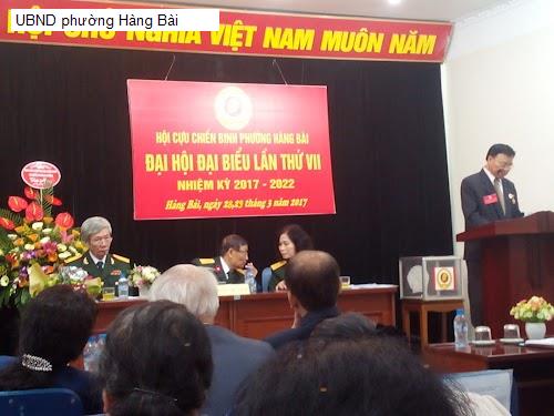UBND phường Hàng Bài