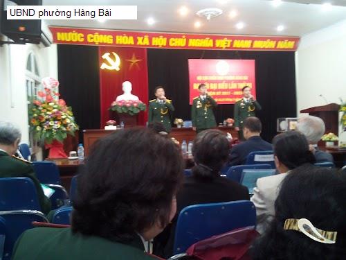 UBND phường Hàng Bài