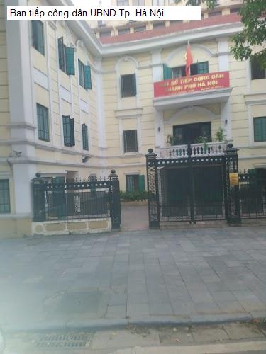 Ban tiếp công dân UBND Tp. Hà Nội