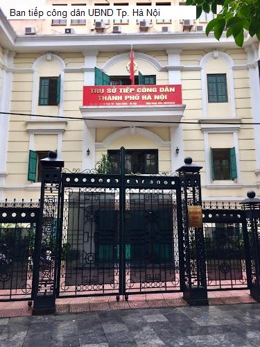 Ban tiếp công dân UBND Tp. Hà Nội