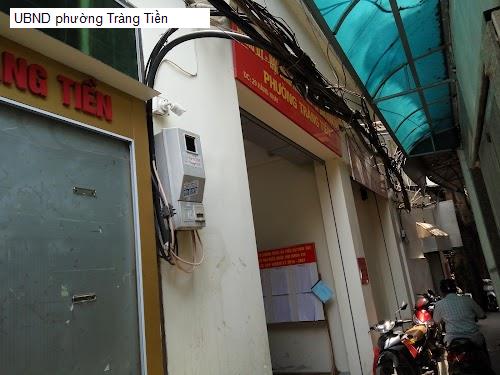 UBND phường Tràng Tiền
