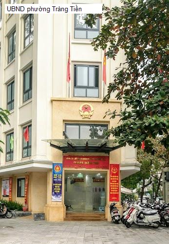 UBND phường Tràng Tiền