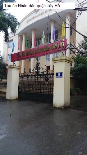 Tòa án Nhân dân quận Tây Hồ