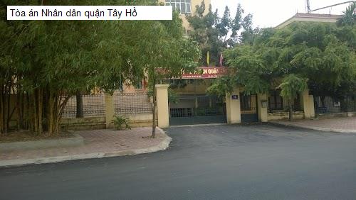 Tòa án Nhân dân quận Tây Hồ