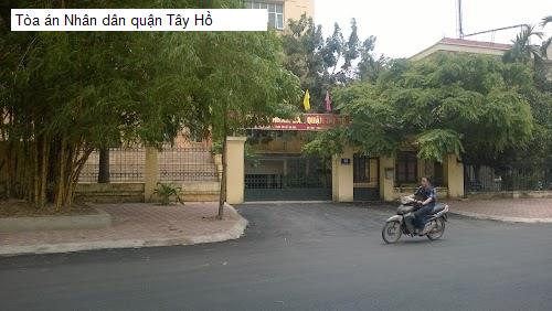 Tòa án Nhân dân quận Tây Hồ