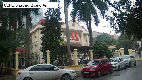 UBND phường Quảng An