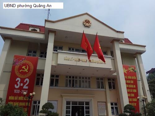 UBND phường Quảng An