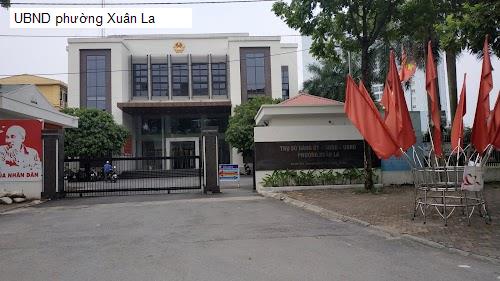UBND phường Xuân La