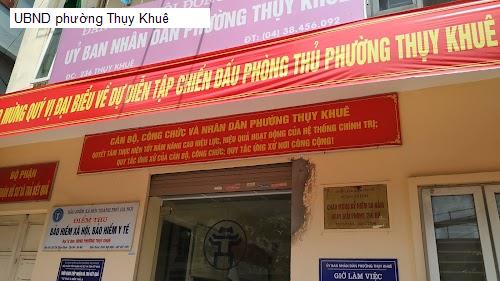 UBND phường Thụy Khuê
