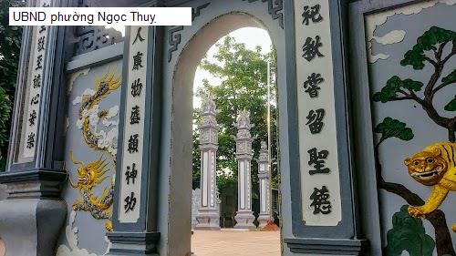UBND phường Ngọc Thuỵ
