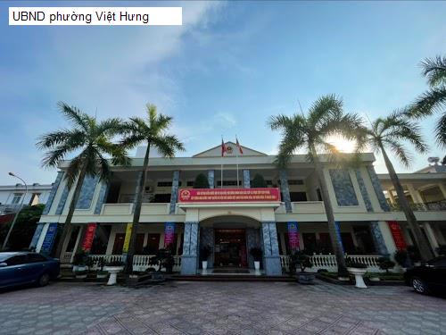 UBND phường Việt Hưng
