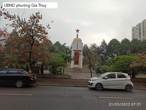 UBND phường Gia Thuỵ
