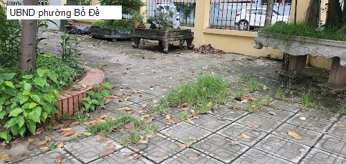 UBND phường Bồ Đề
