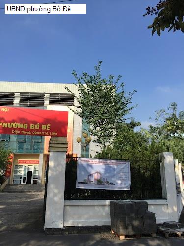 UBND phường Bồ Đề