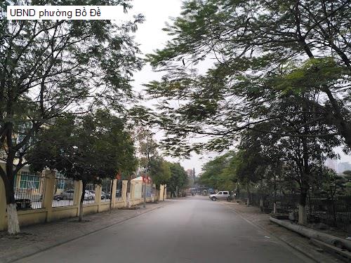 UBND phường Bồ Đề