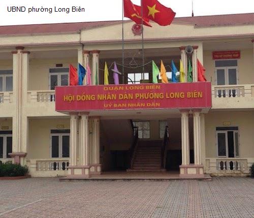 UBND phường Long Biên