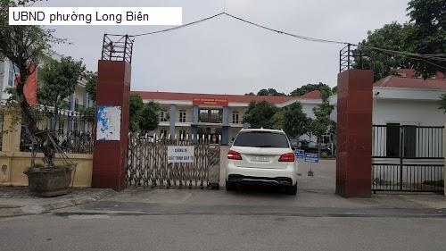 UBND phường Long Biên