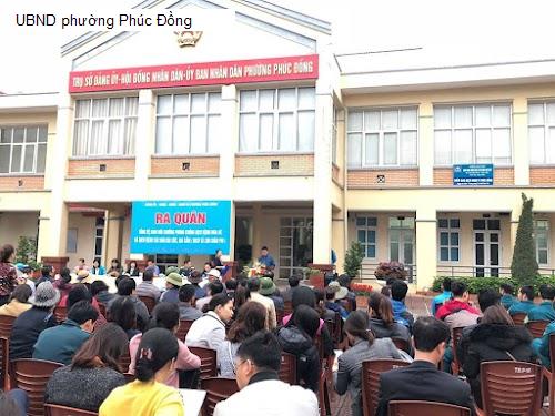UBND phường Phúc Đồng