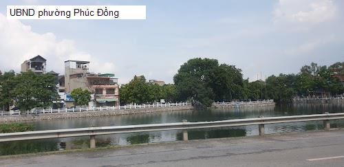 UBND phường Phúc Đồng