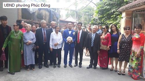UBND phường Phúc Đồng