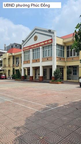 UBND phường Phúc Đồng