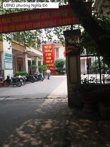 UBND phường Nghĩa Đô
