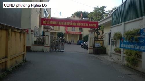 UBND phường Nghĩa Đô