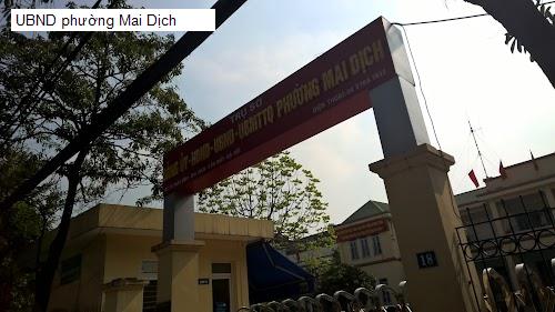 UBND phường Mai Dịch
