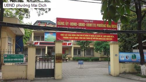 UBND phường Mai Dịch