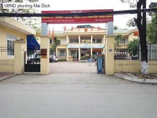UBND phường Mai Dịch