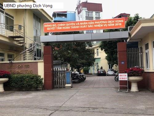 UBND phường Dịch Vọng