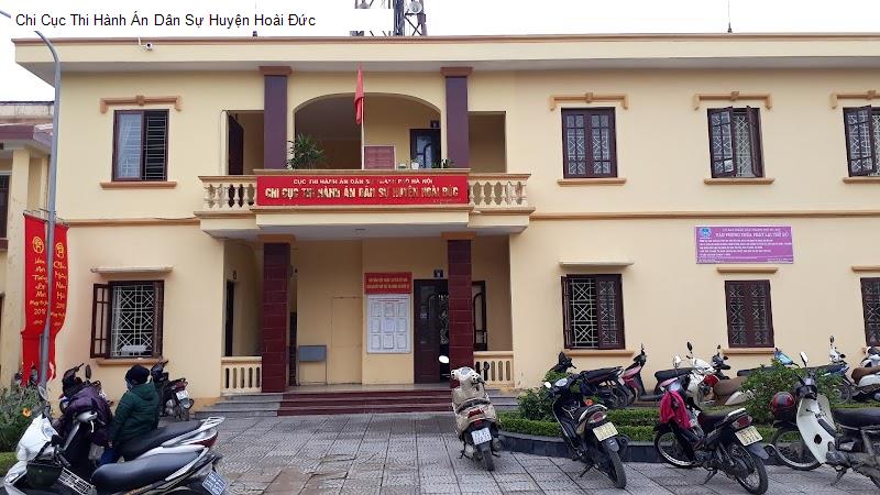 Chi Cục Thi Hành Án Dân Sự Huyện Hoài Đức