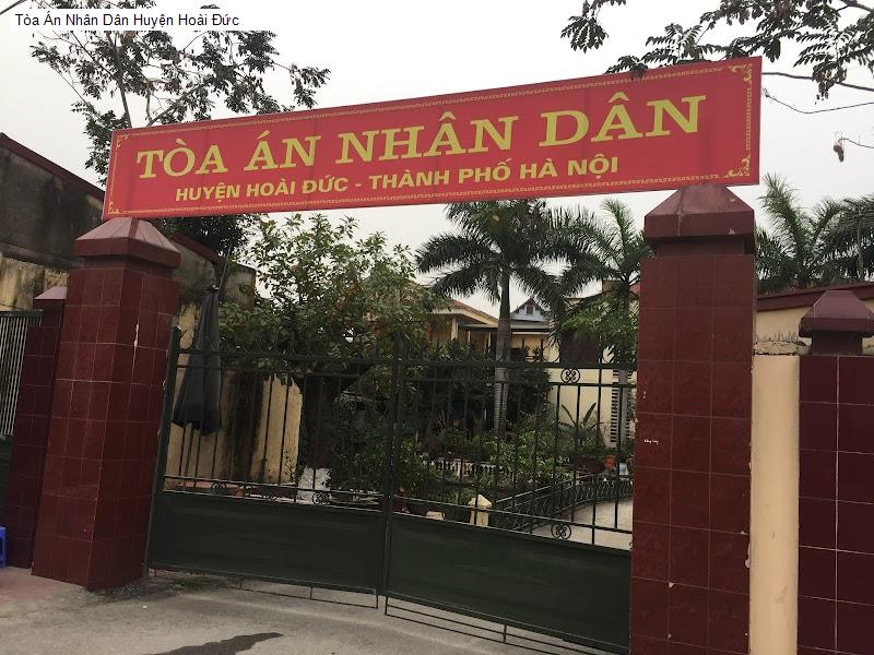 Tòa Án Nhân Dân Huyện Hoài Đức