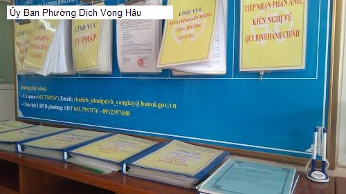 Ủy Ban Phường Dịch Vọng Hậu