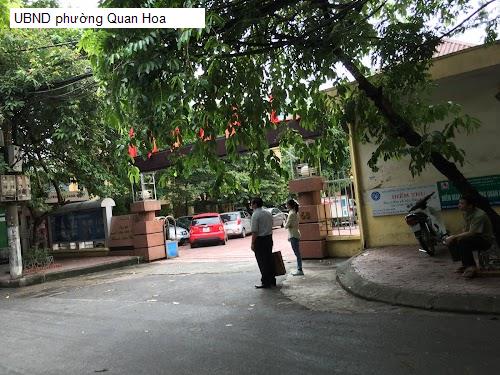 UBND phường Quan Hoa