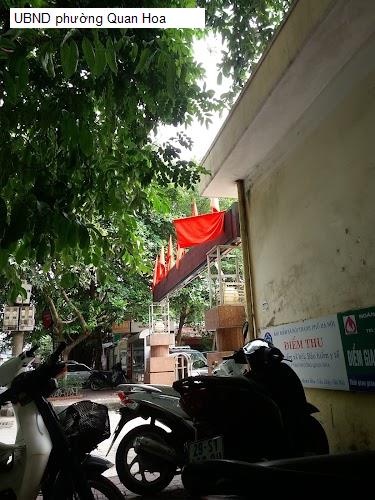 UBND phường Quan Hoa