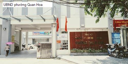 UBND phường Quan Hoa