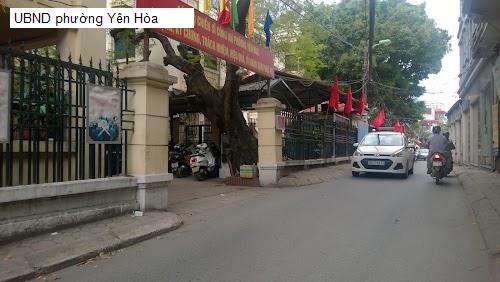 UBND phường Yên Hòa
