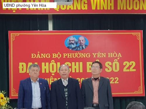 UBND phường Yên Hòa