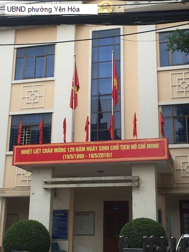 UBND phường Yên Hòa