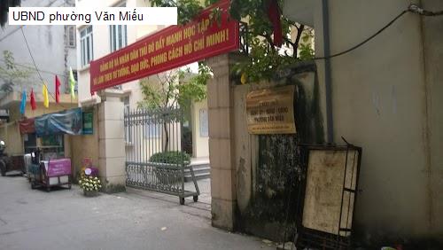 UBND phường Văn Miếu