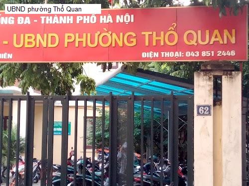 UBND phường Thổ Quan