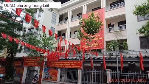 UBND phường Trung Liệt