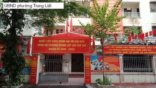 UBND phường Trung Liệt