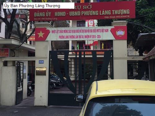 Ủy Ban Phường Láng Thượng